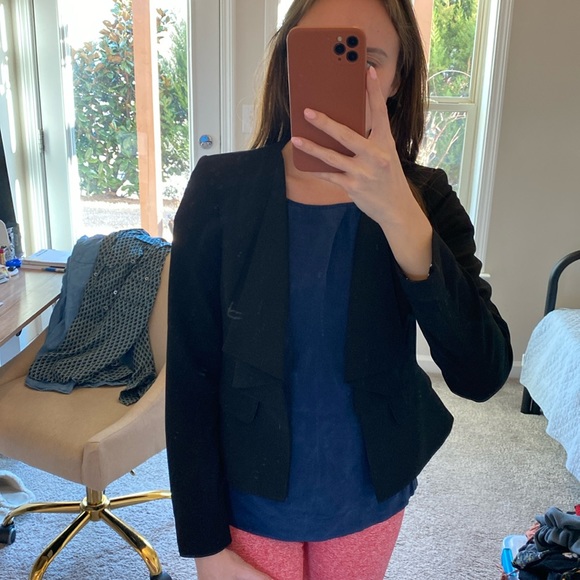 Drape front blazer - Picture 4 of 6